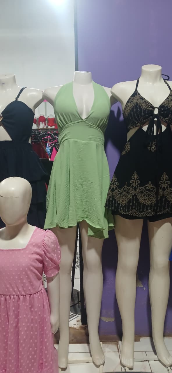 Vestidos corto Verde